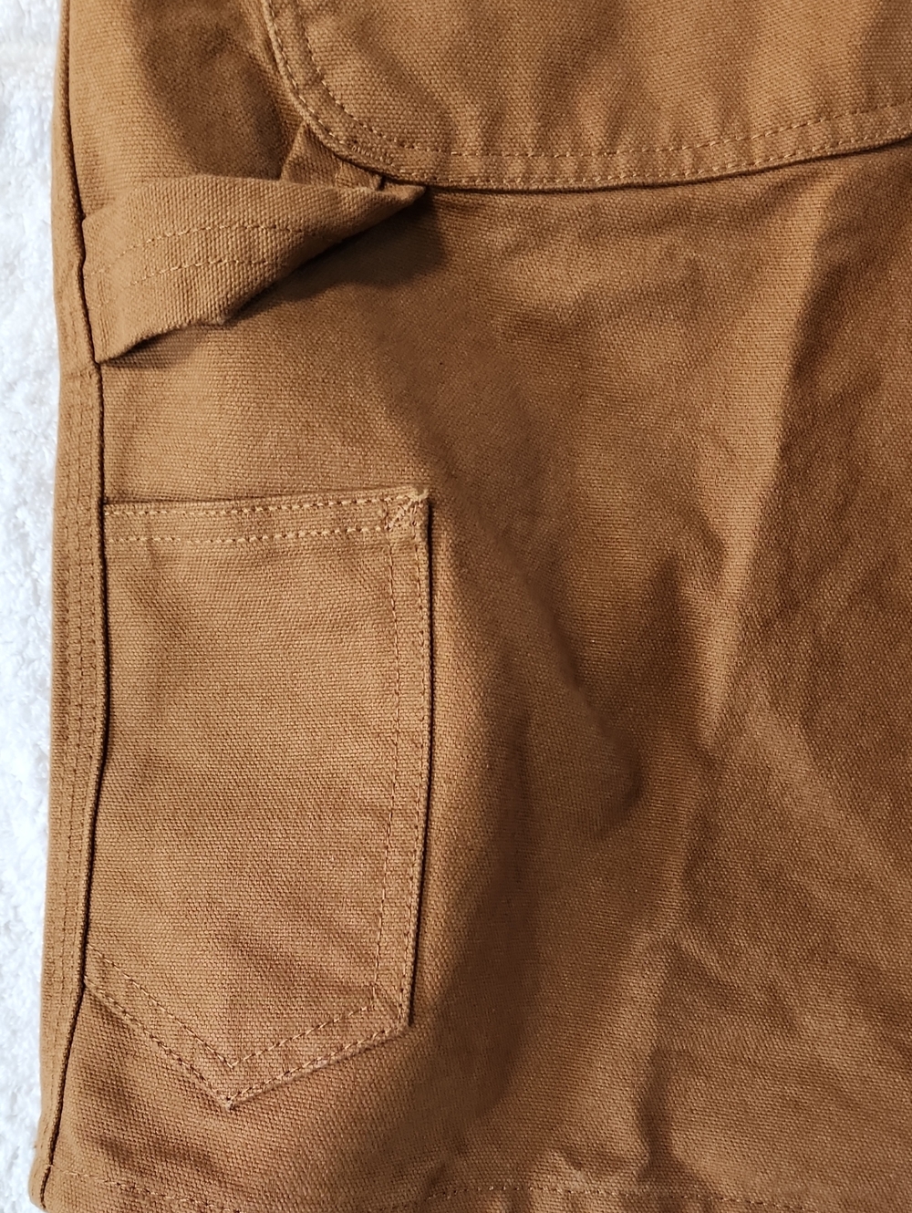 Carhartt Men's Tan Single Knee Carpenter Shorts Size 29 New - Picture 8 of 10